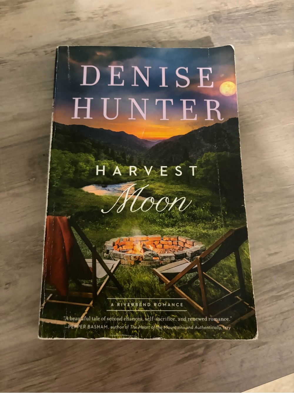 Harvest Moon by Denise Hunter Paperback Riverbend Romance